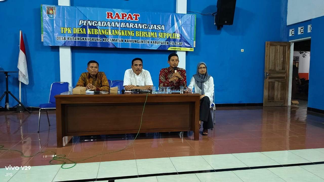 Rapat Pengadaan Barang dan Jasa