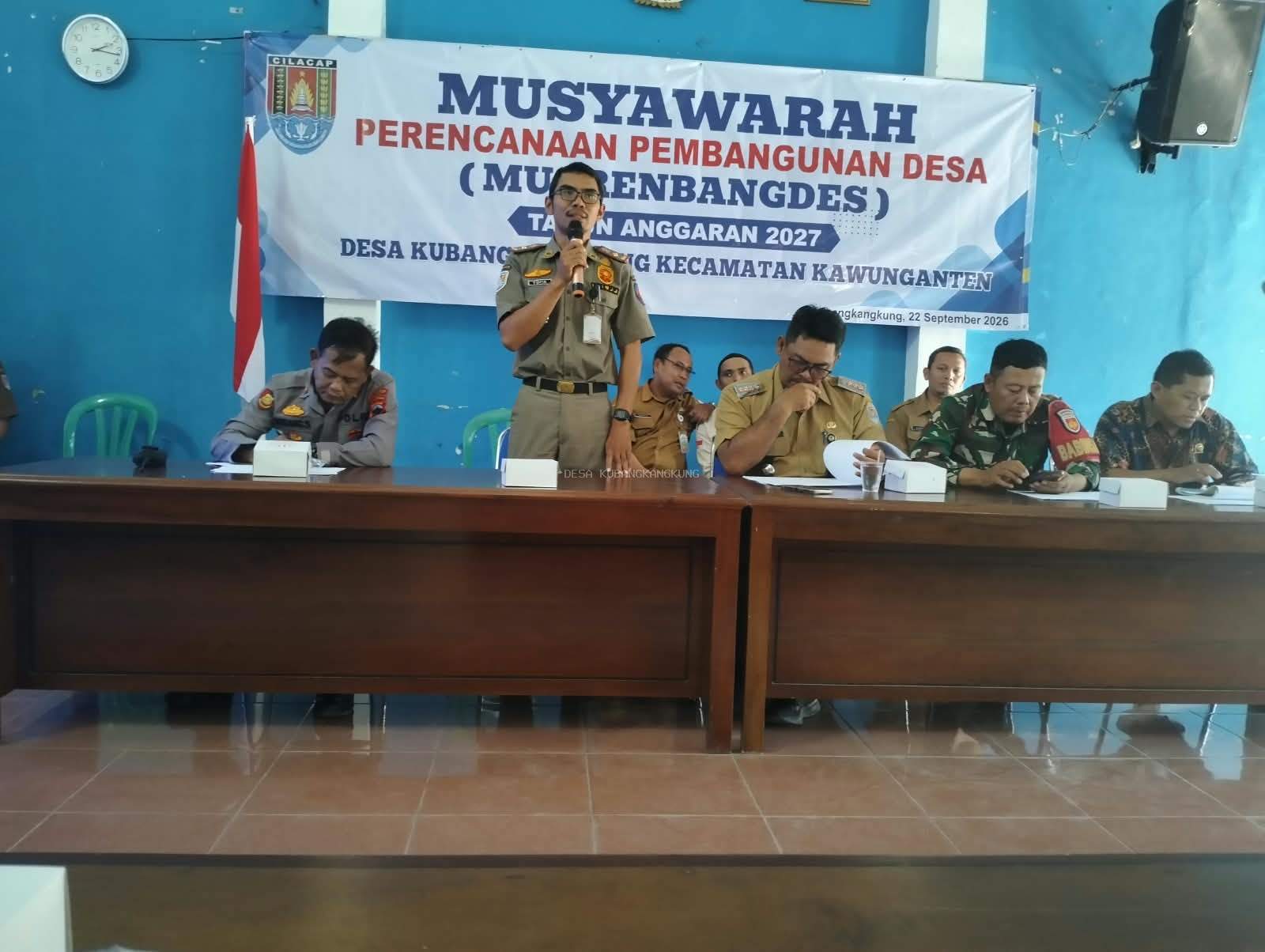 Musyawarah Perencanaan Pembangunan Desa (MUSRENBANGDES) tahun anggaran 2027, Kubangkangkung